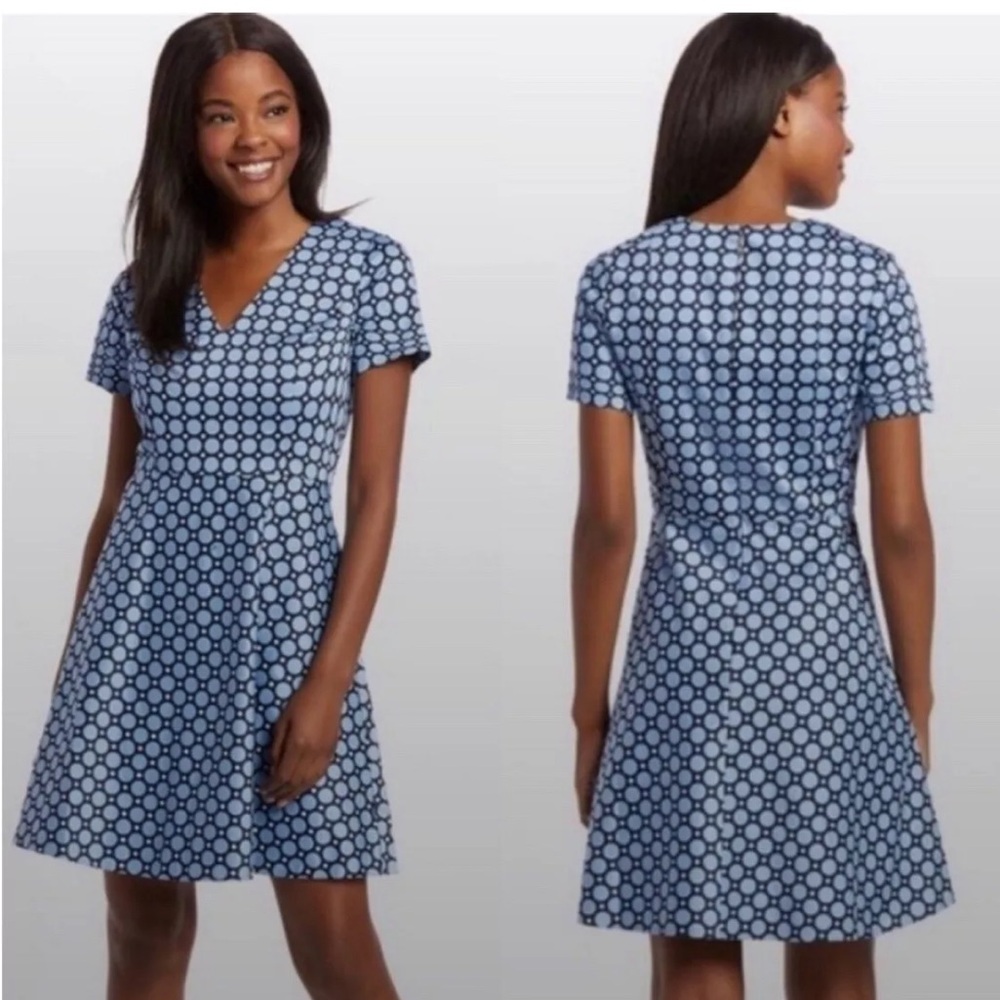 Draper James fit and flare Dress- worn twice. Excellent condition